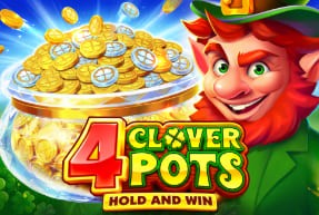 4 Clover Pots Hold And Win — слот